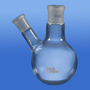 ROUND BOTTOM FLASK WITH TWO NECKS