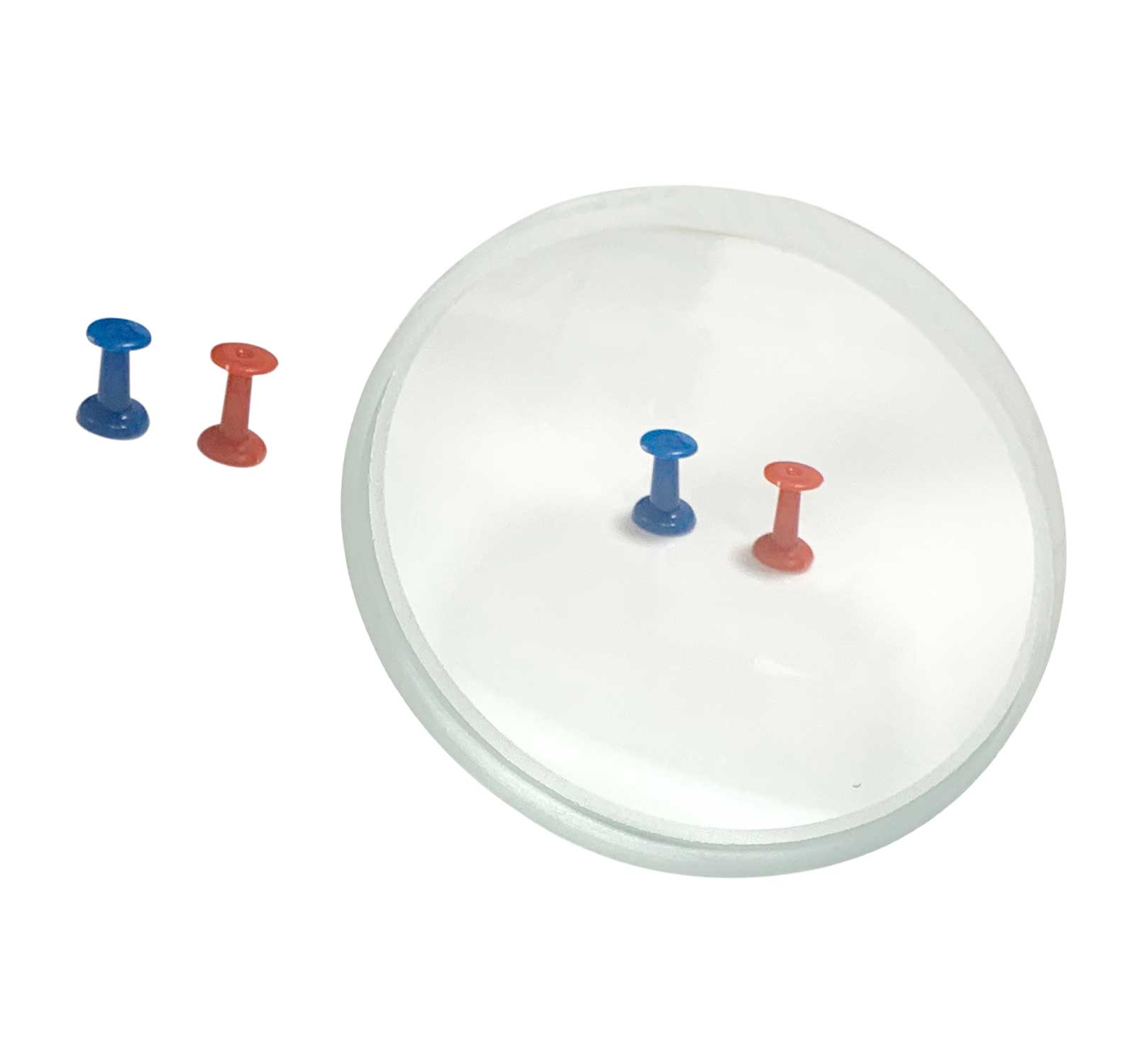 GLASS LENSES, DOUBLE CONCAVE, DIAMETER:50MM