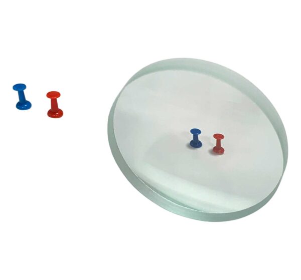 GLASS LENSES, DOUBLE CONCAVE, DIAMETER:75MM