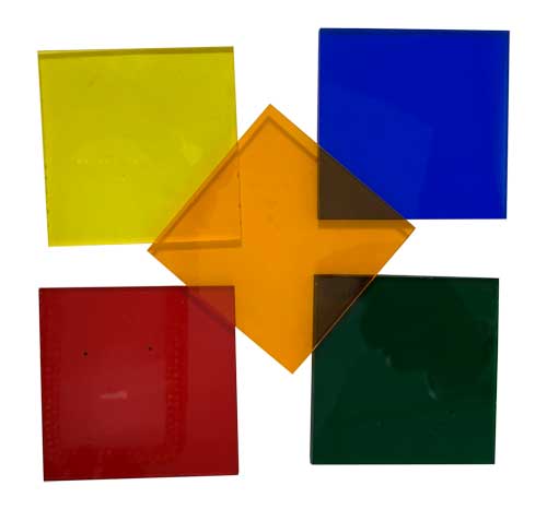 COLOURED FILTERS, UNMOUNTED