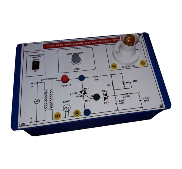 SINGLE PHASE AC PHASE CONTROL BY TRIAC-DIAC