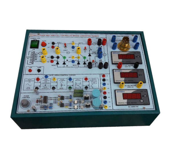 SCR SINGLE PHASE HALF-FULL CONTROLLED BRIDGE CONVERTER