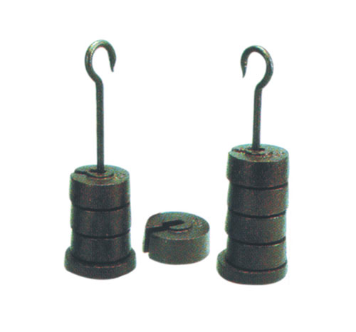 PR-7 SET OF SLOTTED WEIGHTS IN IRON