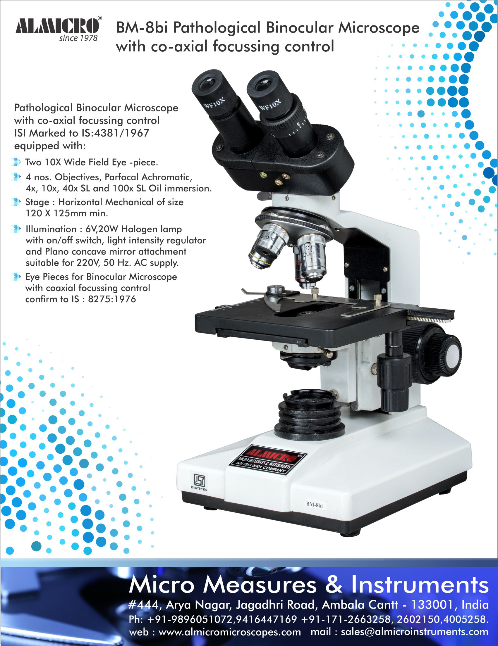 Research Binocular Microscope (BM – 8bi) - Image 2