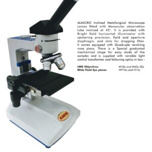 MM-2 Inclined Metallurgical Microscope
