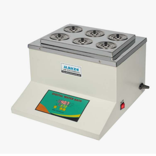 Water Bath Rectangular (Double Wall, Digital 6 hole) AM-112C