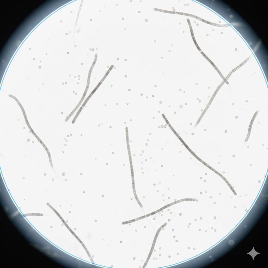 Bright Filed Microscope Becteria