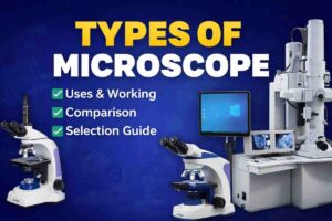 Types of Microscope | Complete Guide with Uses & Examples