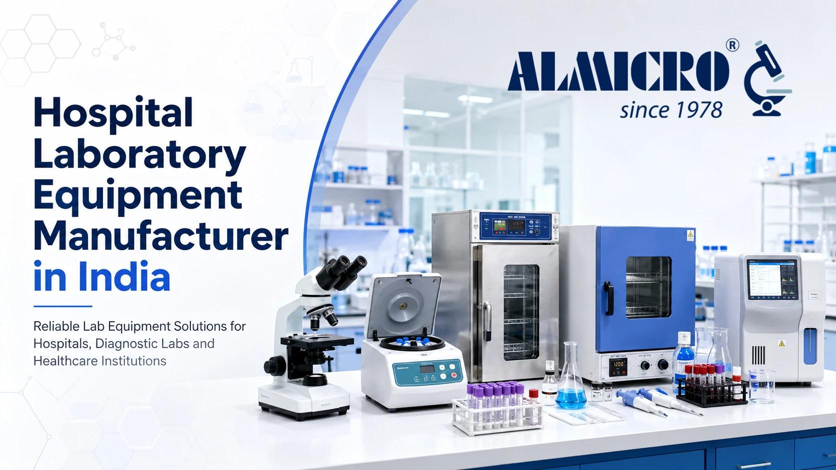 Hospital Laboratory Equipment Manufacturer in India