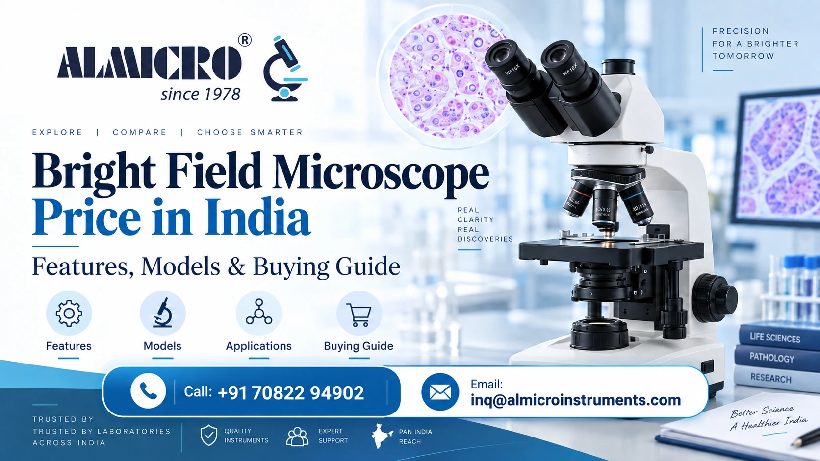 Bright Field Microscope Price in India
