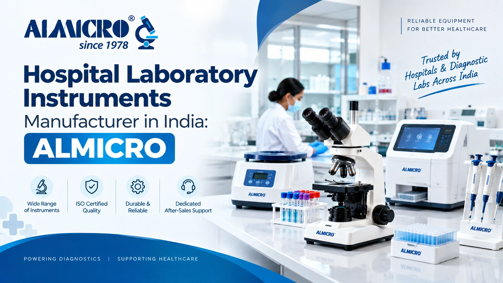 Hospital Laboratory Instruments Manufacturer in India